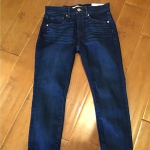 Loft Skinny Crop Jeans Slim Pockets Size 2P